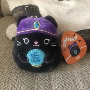 NWT! Squishmallows BLY the Fortune Teller Cat, 4.5"